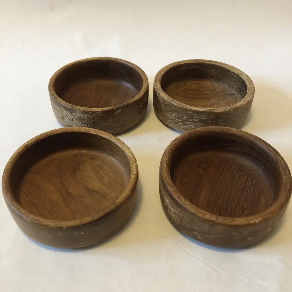VTG Set of 4 Wooden 6